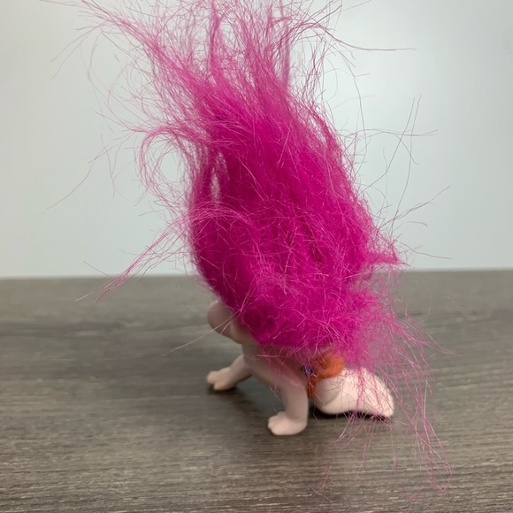 Magic Trolls Babies, Baby Troll Crawling, 3", Vintage Troll Figurine, Applause - Picture 8 of 11